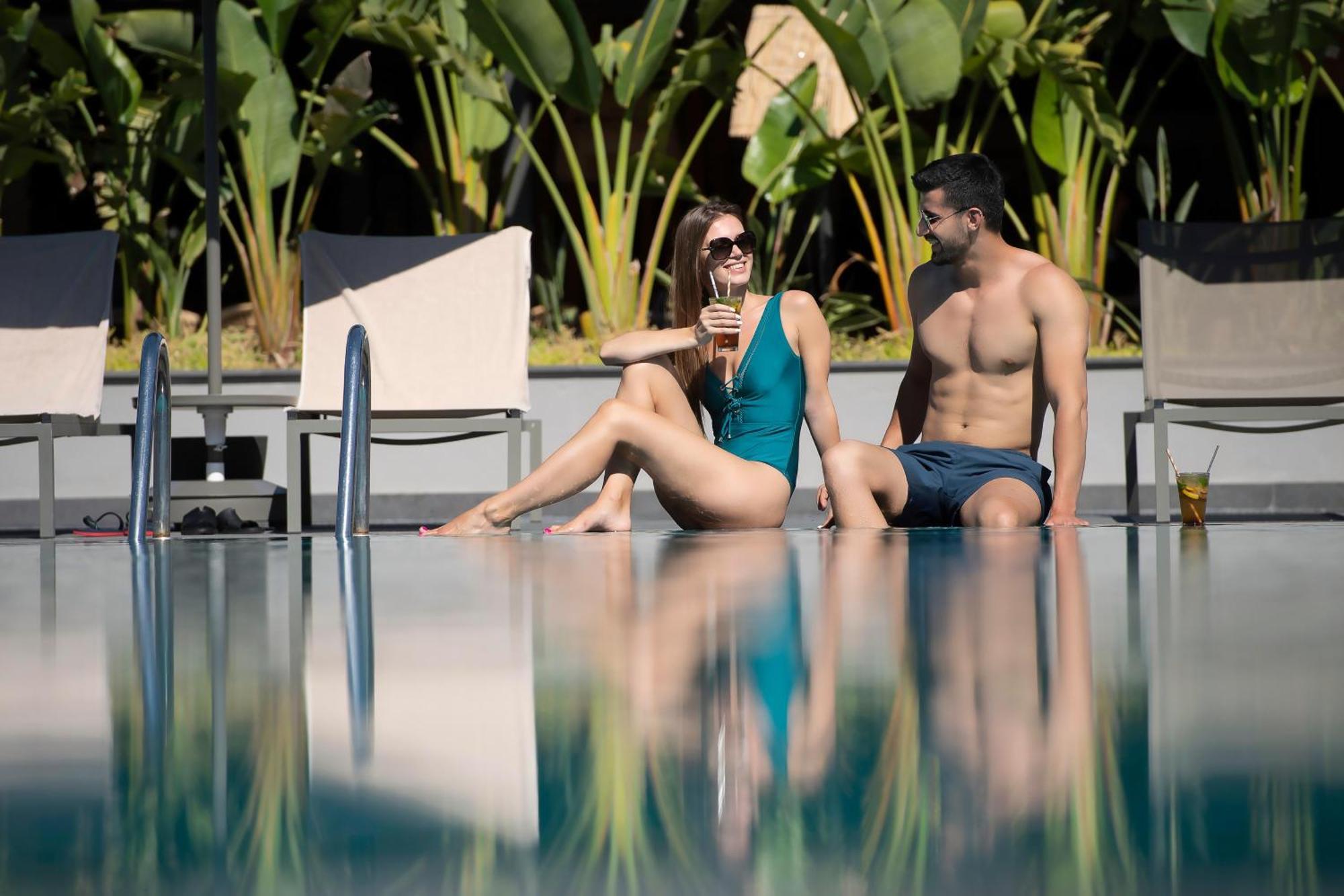Miramare Beach Hotel Side Bagian luar foto