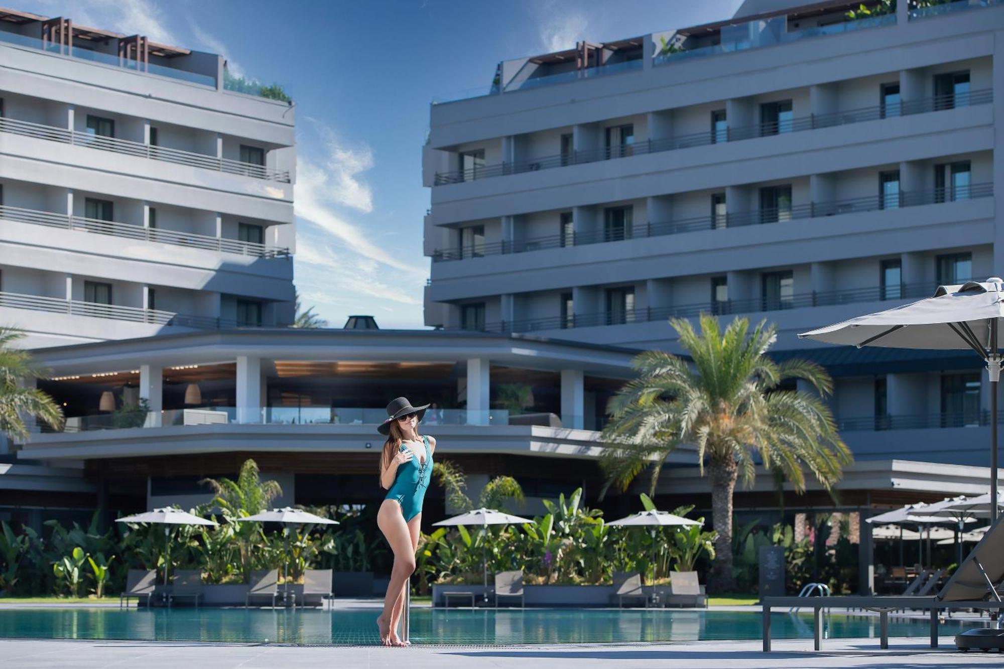 Miramare Beach Hotel Side Bagian luar foto